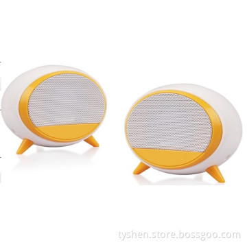 Computer Speaker 2.0 Channel ABS Housing Case